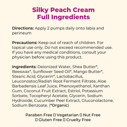 Silky Peach Cream